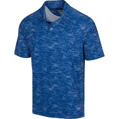 Greg Norman Lab Shark Shadow Polo