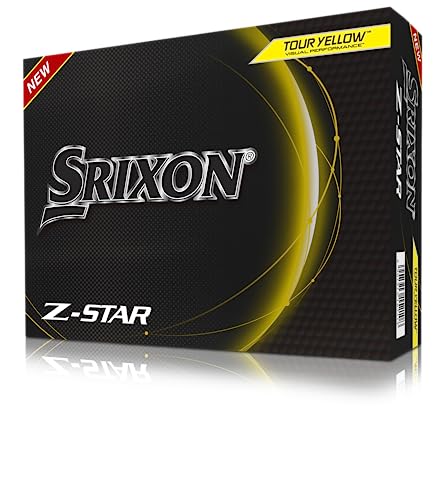 Srixon Z-Star 8 Golf Balls - Tour Yellow - Dozen