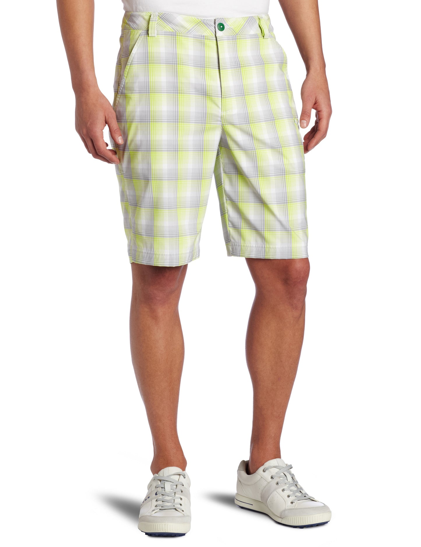 Travis Mathew Golf Plaid Tech Bermudas