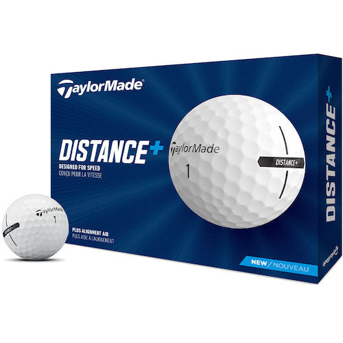 TaylorMade Distance Plus Golf Balls - Dozen - 2021