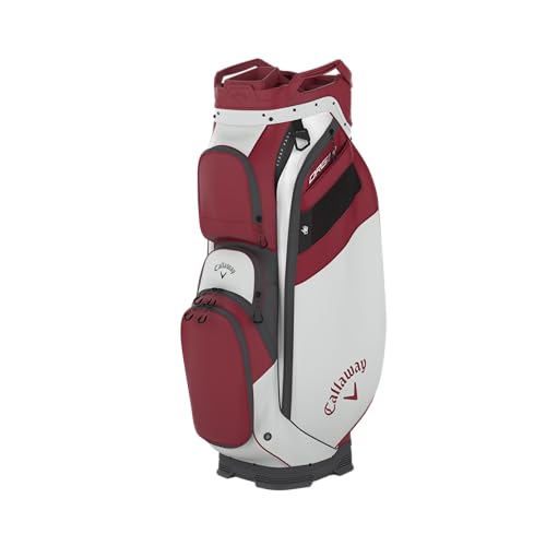 Callaway ORG 14 Cart Bag - White/Cardinal