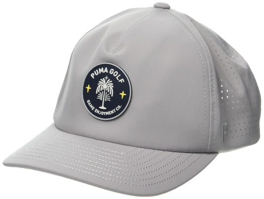 Puma Circle Flower Tech Cap - Ash Gray