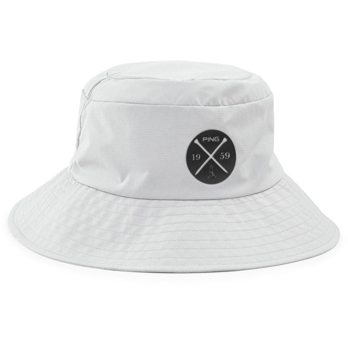 PING 241 Bucket Hat - Light Grey