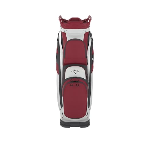 Callaway ORG 14 Cart Bag - White/Cardinal