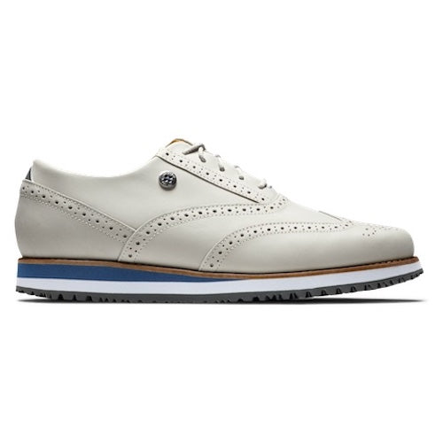 FootJoy Women's Sport Retro Golf Shoes - White