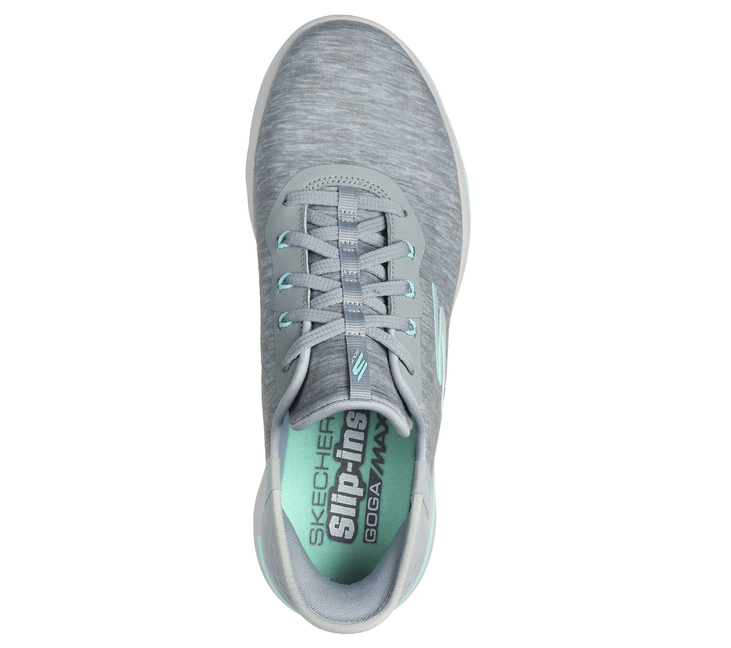 Skechers Go Golf Walk 5 Slip-Ins Women's Golf Shoes - Gray / Aqua