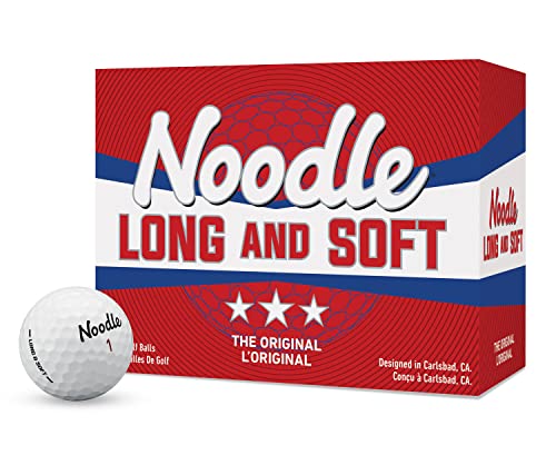 Noodle Long & Soft Golf Balls - Double Dozen