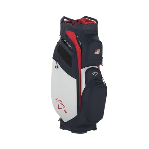 Callaway ORG 14 Cart Bag - Red/Navy/White/Flag