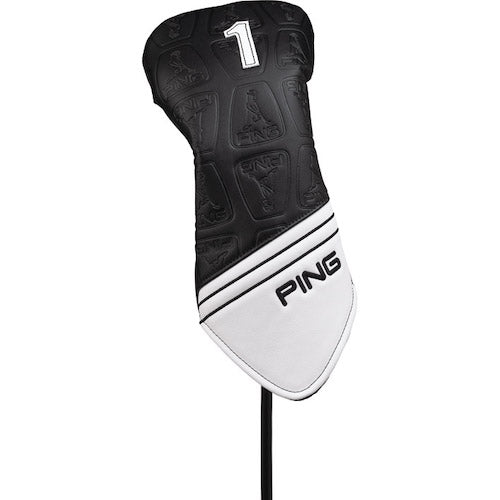 PING 214 Driver Headcover - Black / White