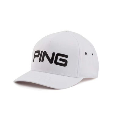 PING 201 Stuctured Hat - White / Black - L/XL