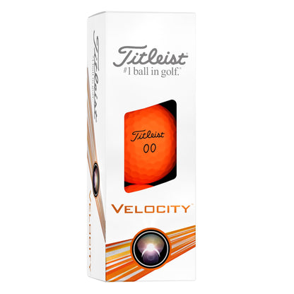 2024 Titleist Velocity Matte Orange