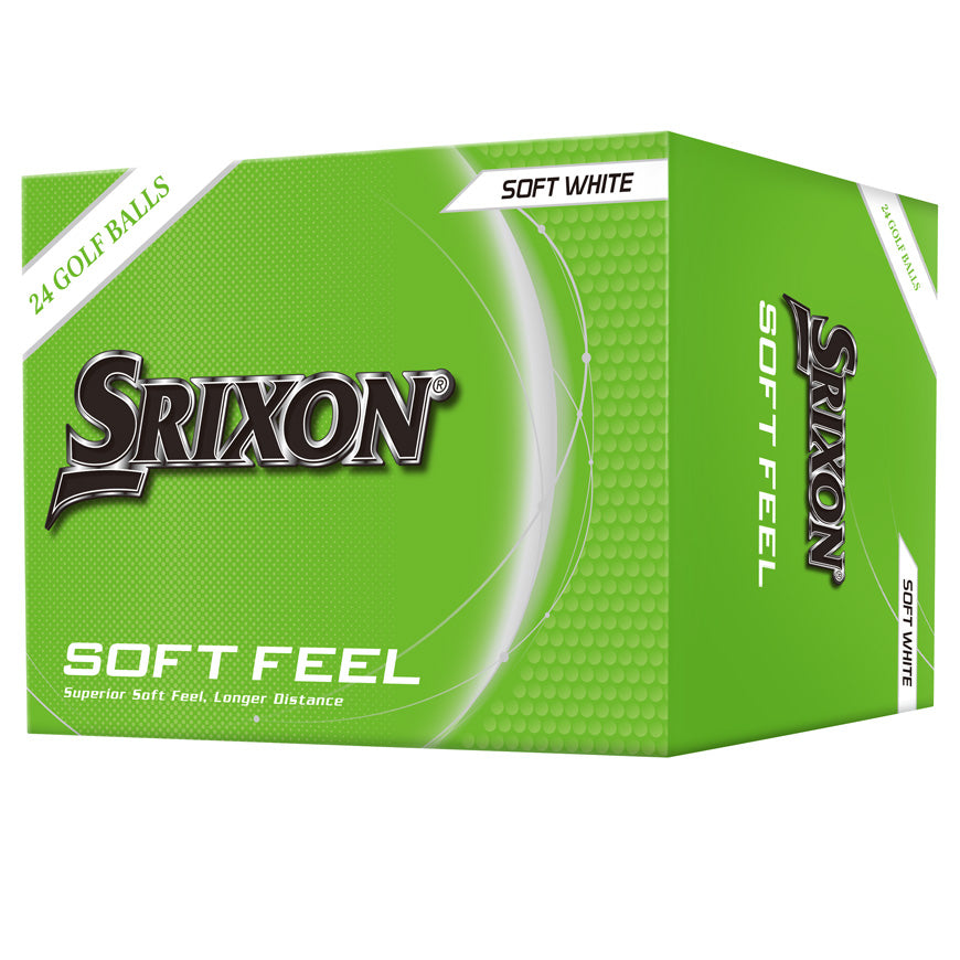 Srixon golf balls packaging with green and white design
