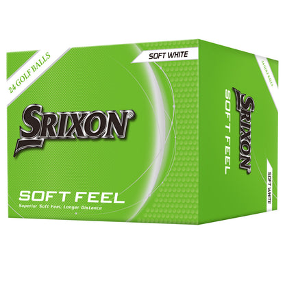 Srixon golf balls packaging with green and white design