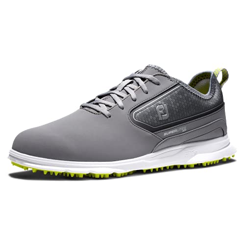 FootJoy Superlites XP Golf Shoes - Grey/Lime