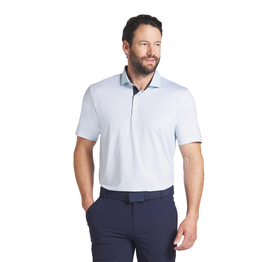 Puma Mattr Century Polo - Silver Sky-Deep Navy - Xxl