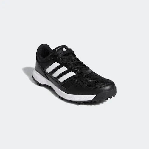 Adidas Tech Response 2.0 Golf Shoes - Cloud White / Core Black / Cloud White