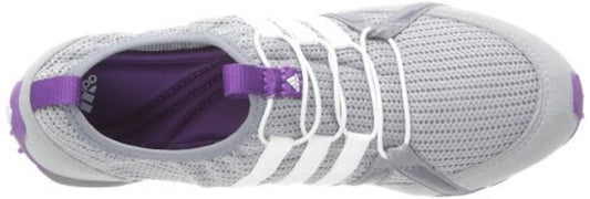 Adidas Women's Climacool Ballerina Golf Shoes - Grey / White / Purple