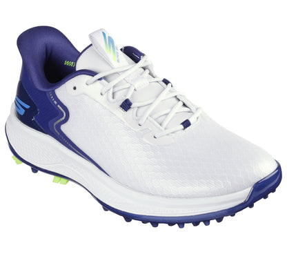 Skechers Go Golf Blade GF Golf Shoes - White / Navy Blue