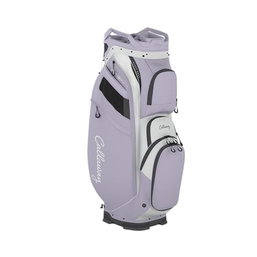 Callaway ORG 14 Cart Bag - Silver/Orchid Petal