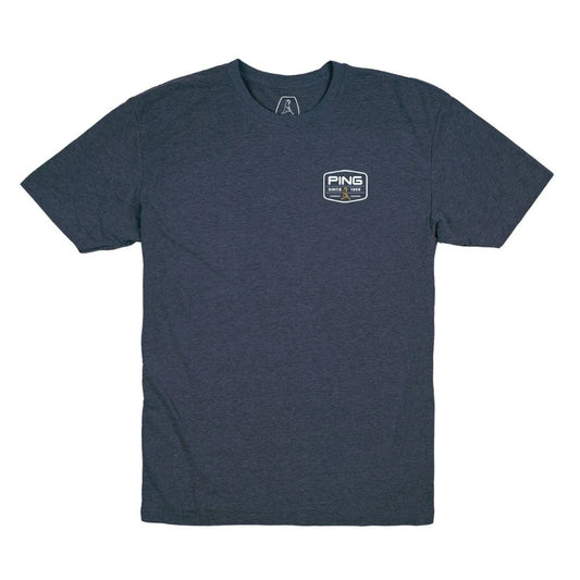 PING Badge T-Shirt - Midnight Navy - L