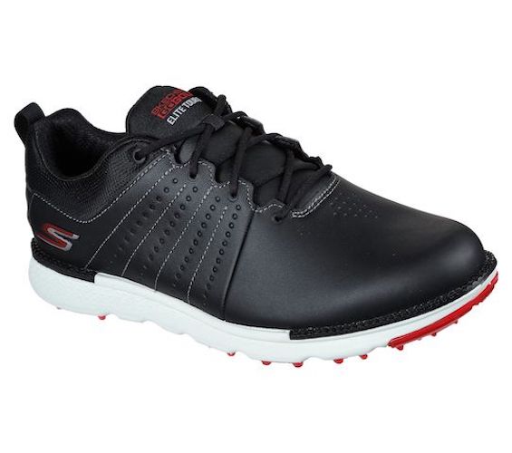 Skechers GO GOLF ELITE TOUR SL Golf Shoes - Black / Red