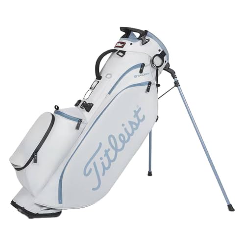 Titleist Players 4 StaDry Stand Bag - Marble / Vintage Blue