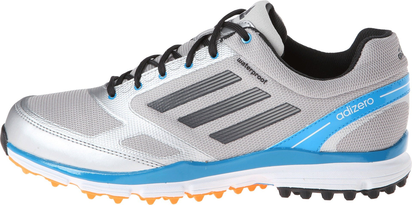 Adidas Adizero Sport II Golf Shoe - Silver/Blue/Orange - Size 9.5