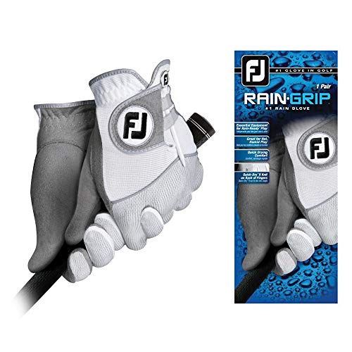 FootJoy Rain Grip Golf Gloves Pair - 66127 (Previous Season)