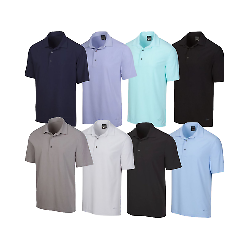 Greg Norman X-Lite 50 Solid Woven Polo