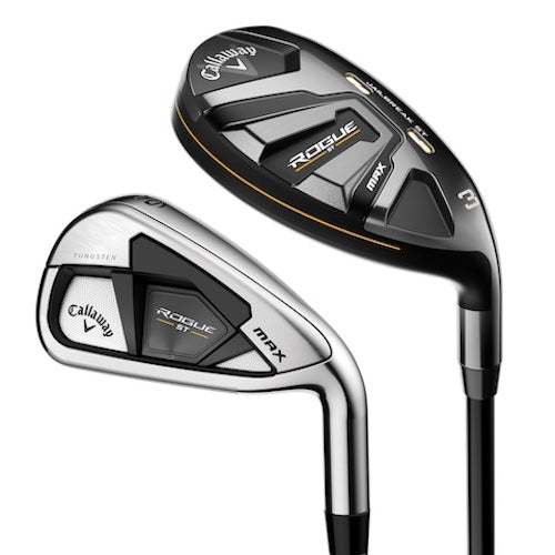 Callaway Rogue ST Max Iron Set - 5-P/LH/Regular Flex/Graphite Shaft