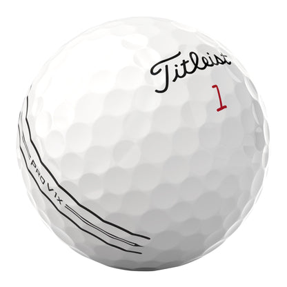 Titleist 2024 Pro V1X Enhanced Alignment Golf Balls - Black