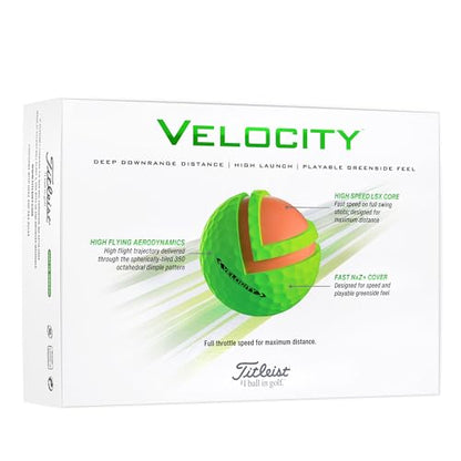 2024 Titleist Velocity Matte Green