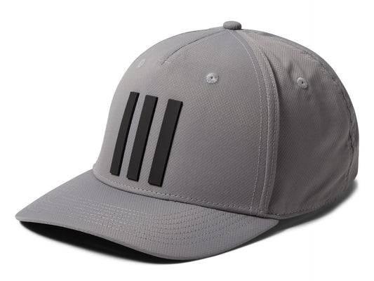 Adidas Tour Hat 3 Stripe - Grey Heather - OSFM