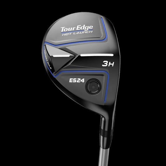 Tour Edge LRH Hot Launch E524 Offset Hybrid #5 Aldila Ascent Pl 50L L-Flex W/Hc