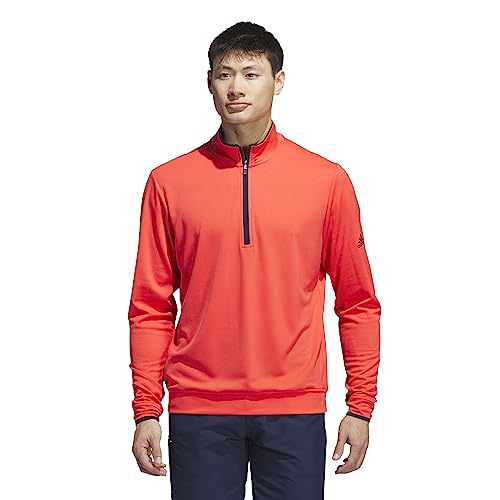 Adidas Lightweight 1/4 Zip - BRIRED - L