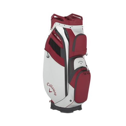 Callaway ORG 14 Cart Bag - White/Cardinal