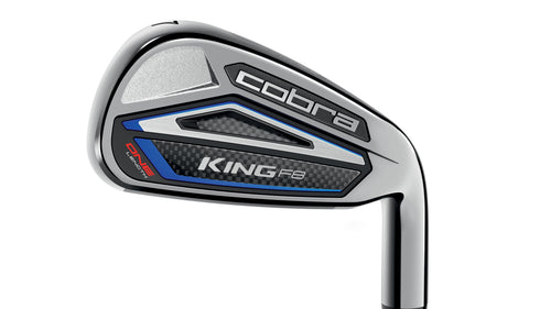 Cobra King F8 Women's One Iron Set - L-Flex Graphite Shaft - 5-G - Silver/Black