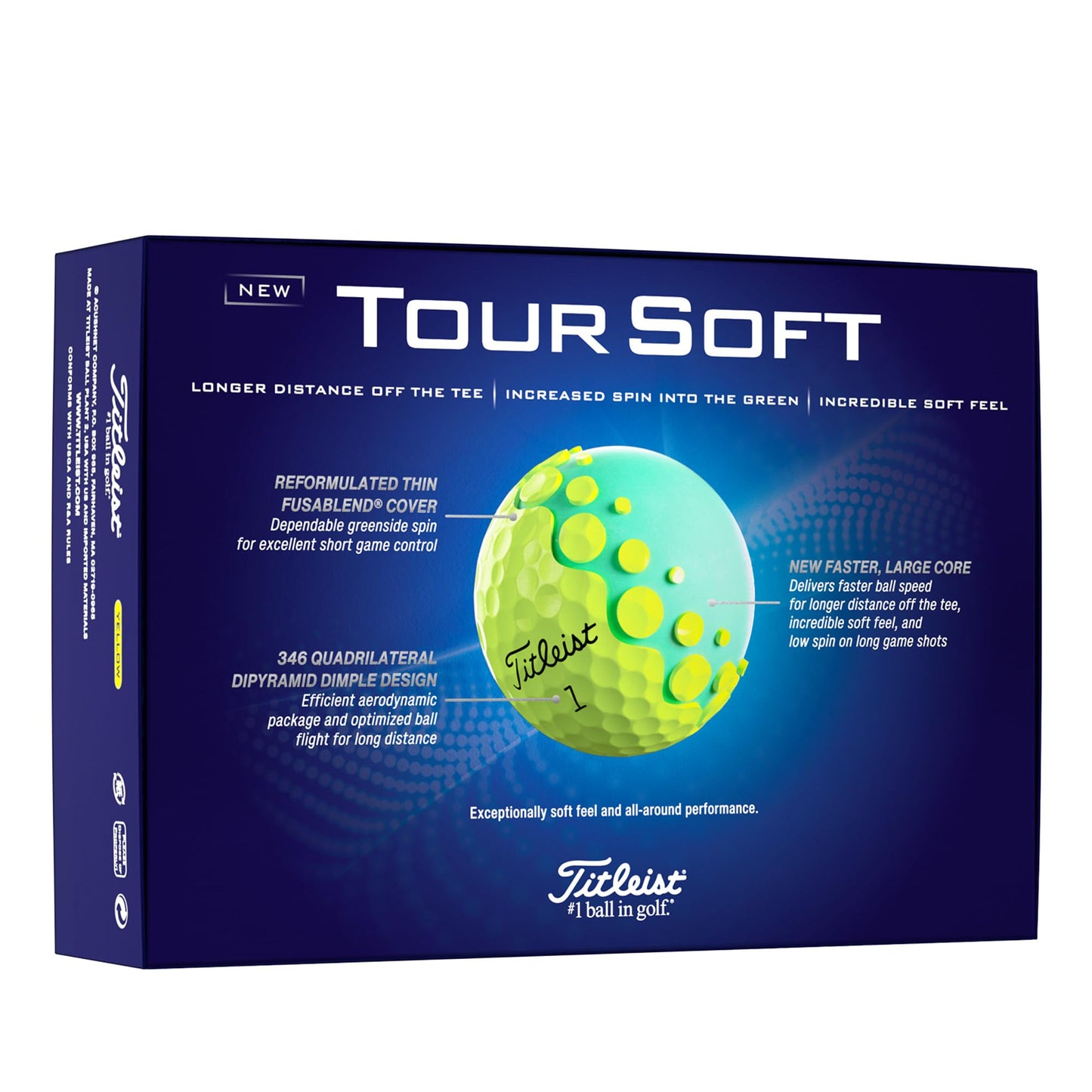 2024 Titleist Tour Soft Yellow