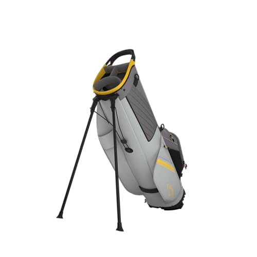 Callaway Chase Stand Bag - Charcoal/Silver/Golden Rod