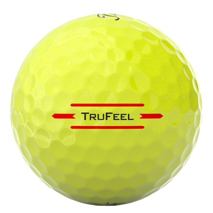 Titleist TruFeel Golf Balls - Yellow - Dozen