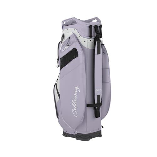 Callaway ORG 14 Cart Bag - Silver/Orchid Petal