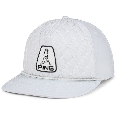 PING 222 Heritage Snapback Hat - White