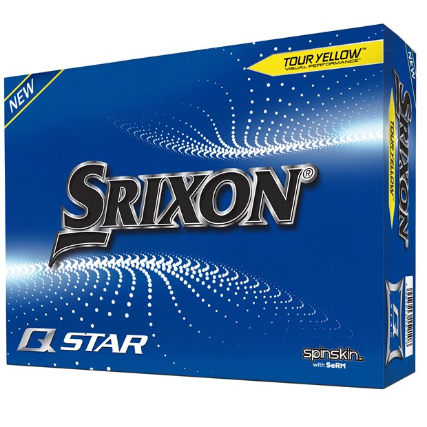 Srixon Q-Star 6 Tour Yellow - Dozen