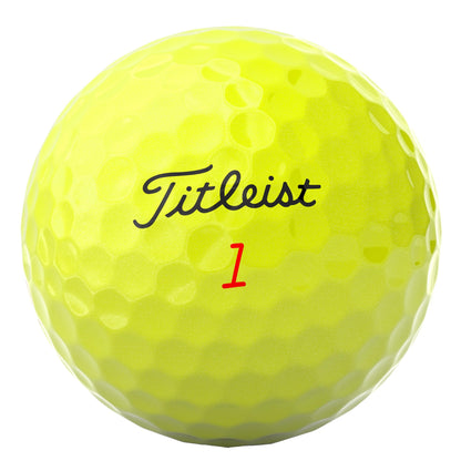 Titleist TruFeel Golf Balls - Yellow - Dozen