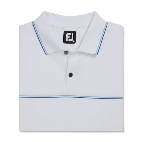 Footjoy Small Details Stretch Pique Knit Collar Polo