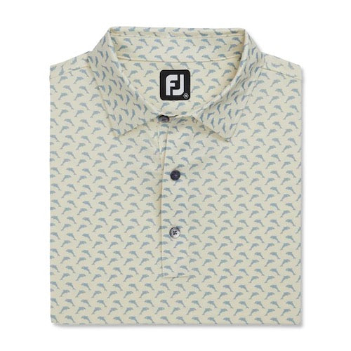 FootJoy Leaping Dolphins Print Polo