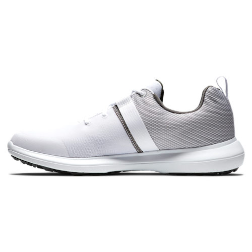 FootJoy Flex Spikeless Golf Shoes - White