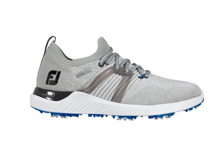 FootJoy HyperFlex Golf Shoes - Grey / Blue