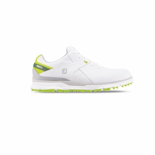 FootJoy Pro SL Golf Shoes - White / Lime