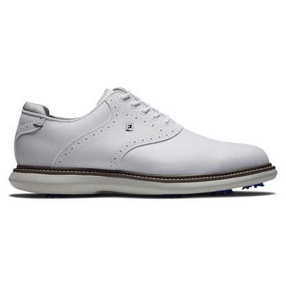FootJoy Traditions Golf Shoes - White / White